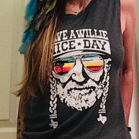 SALE! New Have a Willie Nice Day Graphic Tank Top - Picture 3 of 10